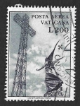 Stamps : Europe : Vatican_City :  C51 - Antena y Arcángel San Gabriel