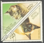Stamps : Africa : Togo :  Balinese, California Spangled