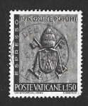Sellos de Europa - Vaticano -  E17 - Escudo de Armas del Papa Pablo VI