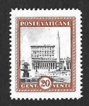 Stamps Vatican City -  22 - Plaza de San Pedro