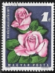 Stamps Hungary -  Flores - 15th exibicion de rosas de Budapest