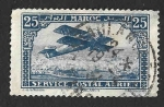 Stamps Morocco -  C2 - Avión Sobre Casablanca