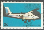 Stamps : America : Grenada :  De Havilland DH-6