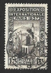 Stamps Algeria -  112 - Exposición Mundial de París. Pabellón Argelino