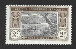 Stamps Ivory Coast -  43 - Laguna de Ebrié (AFRICA OCCIDENTAL FRANCESA)