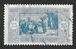 Stamps Africa - Senegal -  97 - Mercado (AFRICA OCCIDENTAL FRANCESA)