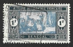Stamps Senegal -  114 - Mercado (AFRICA OCCIDENTAL FRANCESA)