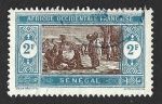sello : Africa : Senegal : 120 - Mercado (AFRICA OCCIDENTAL FRANCESA)