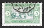 Stamps Africa - Senegal -  122 - Mercado (AFRICA OCCIDENTAL FRANCESA)
