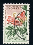 Stamps Gabon -  Tulipán