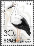 Stamps Asia - North Korea -  aves
