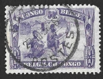 Stamps Europe - Belgium -  144 - Músicos (CONGO BELGA)