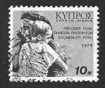 Stamps Asia - Cyprus -  RA2 - Fondo para Refugiados