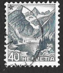 Stamps Europe - Switzerland -  236 - Seealpsee y el Säntis