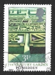 Stamps United Kingdom -  1030 - Jardines de Pitmeeden. Aberdeenshire