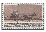 Stamps United States -  1360 - LXXV Aniversario de la Apertura del Territorio Cherokee a los Colonos
