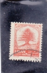 Stamps Lebanon -  ARBOL-cedro del Líbano