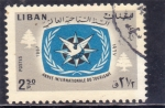  de Asia - L�bano -  emblema AÑO INTERNACIONAL DEL TURISMO