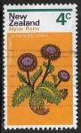  de Oceania - Nueva Zelanda -  Flores - PlantaAlpina