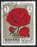 Stamps Asia - Bahrain -  Rosas - Maria Callas