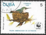 Stamps Cuba -  aves