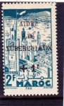 Stamps Morocco -  panorámica de Fes