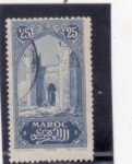 Stamps Africa - Morocco -  fortaleza en Chella