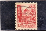 Stamps Africa - Morocco -  jardines y fuente