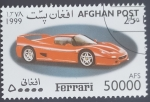Stamps Afghanistan -  Ferrari F50