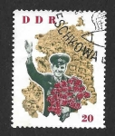 Stamps Germany -  675 - Visita a la RDA del Astronauta Yury Gagarin (DDR)