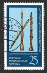 Stamps Germany -  1819 - Instrumentos de Música del Museo de Vogtland (DDR)