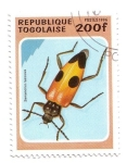 Stamps : Africa : Togo :  Coleóptero