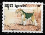 Stamps Asia - Cambodia -  Perros - Fox Terrier