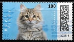 Stamps Germany -  Gatos - animales domesticos