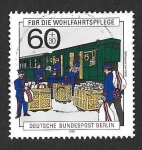 Stamps Europe - Germany -  9NB283 - Historia del Correo (BERLIN)