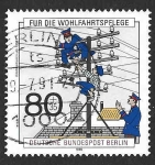 Stamps Germany -  9NB284 - Historia del Correo (BERLIN)