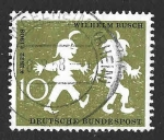  de Europa - Alemania -  780 - L Aniversario de la Muerte de Wilhelm Busch