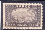 sello : Africa : Marruecos : panorámica de Moulay-Idriss
