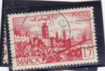Sellos de Africa - Marruecos -  fortaleza