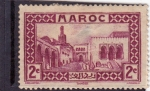 Stamps Morocco -  panorámica Tanger