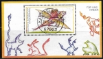Stamps Europe - Germany -  Cuentos de Hadas - Volando en un dragon