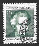 Stamps Europe - Germany -  1007b - Marie-Elisabeth Lüders 