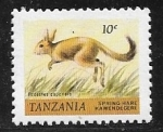 Stamps Africa - Tanzania -  Animales -Pedetes capensis