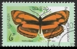 Stamps Laos -  Mariposas - Neptis paraka