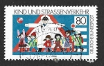 Stamps Europe - Germany -  1398 - Niños y Tráfico