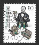 Stamps Germany -  1410 - CL Aniversario del Nacimiento de Philipp Reis