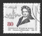  de Europa - Alemania -  1422 - II Centenario del Nacimiento de Friedrich Wilhelm Bessel
