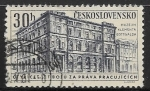 Stamps Czechoslovakia -  Museos -  Gottwald's Museum, Prague
