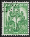 Stamps : Europe : Czechoslovakia :  Maquinas Agricolas