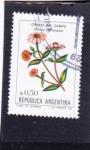 Stamps Argentina -  FLORES- chinita del campo